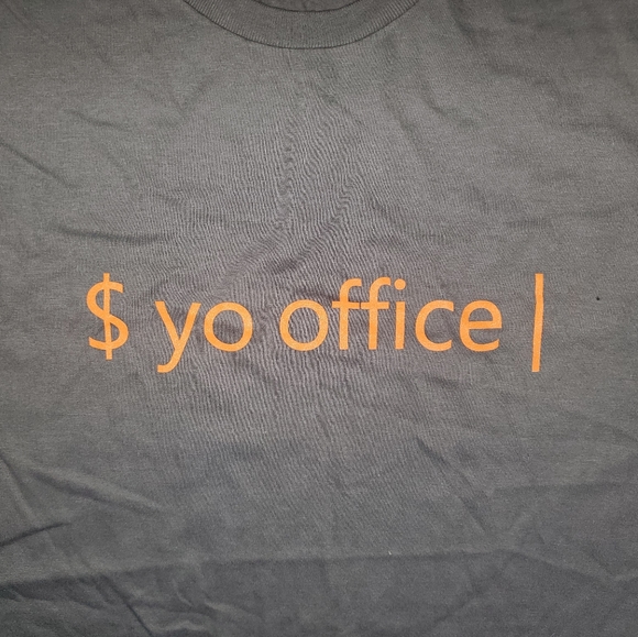 Mens XL Microsoft rare tee shirt #Microsoft #ShowO - Picture 2 of 3